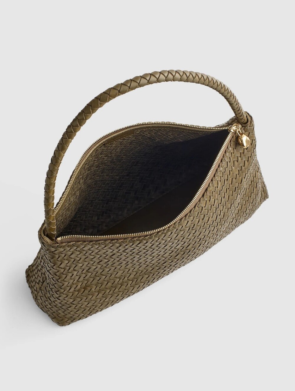 NWT Madewell Signature Woven Zip-Top Shoulder Bag - Picture 8 of 8